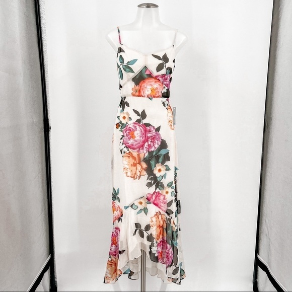 Women's Chelsea28 Floral High/low Dress - Picture 1 of 12